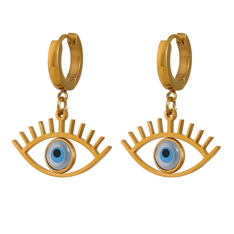 Swarovski Symbolic Evil Eye Earrings | Bloomingdale's